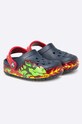 Crocs - Klapki dziecięce Crocs Lights 202661 granatowy AA00