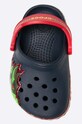 Crocs - Klapki dziecięce Crocs Lights 202661 granatowy