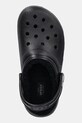 Crocs natikači Classic Lined Clog črna 203591.CLASSIC.LINED.BL