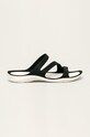 Pantofle Crocs Swiftwater Sandal plochý černá 203998.BLACK