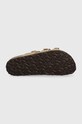 Шкіряні шльопанці Birkenstock Franca 1015931.BRWN коричневий