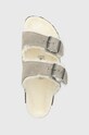 Παπούτσια Παντόφλες σουέτ Birkenstock Arizona Shearling 1017403.STN γκρί