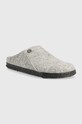 Вовняні тапочки Birkenstock Zermatt Rivet 1015086.GR сірий AA00