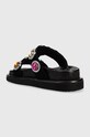 Обувь Кожаные шлепанцы Kurt Geiger London Orson 9107100209.BLACK чёрный