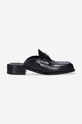 MISBHV leather sliders The Brutalist others black 3021BW201