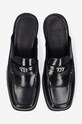 MISBHV leather sliders The Brutalist black 3021BW201