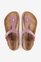 rózsaszín Birkenstock flip-flop velúrból Gizeh