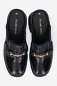 Filling Pieces klapki skórzane Gali Mule 56133211861 czarny