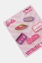Crocs przypinki do obuwia dziecięce Barbie Retro 5 Pck 5-pack 10015775.Barbie.Retro.5 różowy AA00