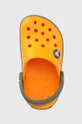 πορτοκαλί Παιδικές παντόφλες Crocs CROCBAND 204537