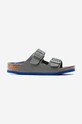 Дитячі шльопанці Birkenstock Arizona Desert Soil Planet friendly сірий 1022533