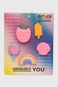 Crocs przypinki do obuwia dziecięce 5-pack multicolor Pastel.Pool.Party.5pack