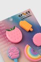 Crocs przypinki do obuwia dziecięce 5-pack Pastel.Pool.Party.5pack multicolor AA00