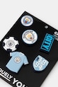 Crocs przypinki do obuwia Manchester City 5Pck 5-pack 10012074.Manchester.Cit biały AA00