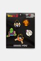 Дитячі значки для взуття Crocs Dragon Ball Z 5 Pack 5-pack Казкові герої чорний 10014531.Dragon.Ball
