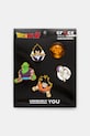 Připínačky na dětské boty Crocs Dragon Ball Z 5 Pack 5-pack Postavičky z pohádek vícebarevná 10014531.Dragon.Ball