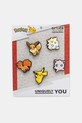 Crocs dziecięce przypinki do obuwia Pokemon Character 5 Pck żółty 10015225.Pokemon.Charac
