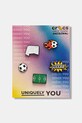 Crocs przypinki do obuwia dziecięce Futbol 5 Pack 5-pack multicolor 10015249.Futbol.5.Pack