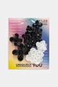 Crocs przypinki do obuwia dziecięce Blooming BW 5 Pack 5-pack czarny 10015616.Blooming.BW
