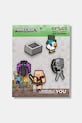 Crocs przypinki do obuwia dziecięce Minecraft 5 Pack 5-pack Postacie z bajek szary 10014539.Minecraft.5.Pa