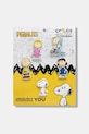 Crocs przypinki do obuwia dziecięce Peanuts II 5Pck 5-pack Postacie z bajek biały 10014896.Peanuts.II.5Pc