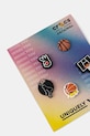 Детские значки для обуви Crocs Basketball Team 5 Pack 5 шт 10015037.Basketball.Tea чёрный AA00