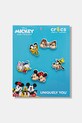 Crocs przypinki do obuwia dziecięce Mickey and Friends PVC 5Pck 5-pack Postacie z bajek czarny 10015117.Mickey.and.Fri