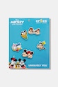 Crocs przypinki do obuwia dziecięce Mickey and Friends PVC 5Pck 5-pack Postacie z bajek czarny 10015117.Mickey.and.Fri