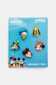 Crocs przypinki do obuwia dziecięce Mickey Friends Colorful 5 Pck 5-pack Postacie z bajek czerwony 10015937.Mickey.Friends