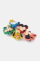 Chłopiec Crocs przypinki do obuwia dziecięce Mickey Friends Colorful 5 Pck 5-pack 10015937.Mickey.Friends czerwony