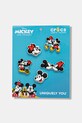 Crocs przypinki do obuwia dziecięce Minnie Mickey Cute 5Pck 5-pack Postacie z bajek czarny 10015938.Minnie.Mickey.
