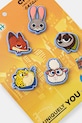 Detské odznaky na topánky Crocs Zootopia 5Pck 5-pak 10017037.Zootopia.5Pck viacfarebná AA00