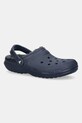 Bavlněné tričko Crocs Classic Lined Clog námořnická modř 203591.CLASSIC.LINED