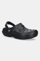 Šľapky Crocs Classic Lined Clog čierna 203591.CLASSIC.LINED