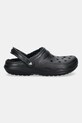 Šľapky Crocs Classic Lined Clog 203591.CLASSIC.LINED čierna AW20