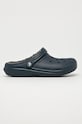 Crocs papuci Classic Lined Clog bleumarin 203591.CLASSIC.LINED