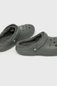 Crocs Šľapky Classic Lined Clog sivá