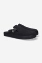 MISBHV leather sliders The La 022BM306 black