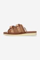 Παπούτσια Παντόφλες Suicoke Sandały Suicoke Rubber Sole MOTO-M2AB MOTO.M2AB.BROWN καφέ