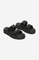 Dr. Martens leather sliders Chilton black 25766001