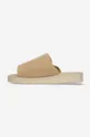 Suicoke sliders KAW-VS  Uppers: Textile material, Suede Inside: Synthetic material, Textile material Outsole: Synthetic material