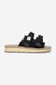 Suicoke sliders MOTO-CAB-ECO textile black MOTO.CAB.ECO