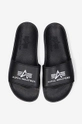 black Alpha Industries sliders