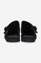 Suicoke ciabatte slide in camoscio LEMI.SAB nero AA00