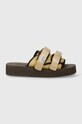 Шльопанці Suicoke MOTO.PO бежевий SS24