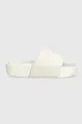 bianco adidas Originals infradito in pelle Y-3 Slide Unisex
