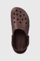 bordowy Crocs klapki 206750
