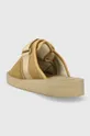 Suicoke suede sliders  Uppers: Suede Inside: Synthetic material Outsole: Synthetic material