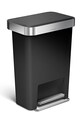 Simplehuman coș de gunoi 45 L negru CW1385CB