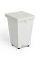 HAY cestino dei rifiuti Loop Bin 8 L/21,5 x 25,5 x 32 cm bianco AF170.F285.AB77